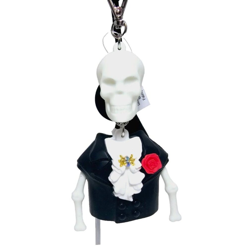 Glow in the Dark SKELTON Dangle Bath & Body Works Pocketbac Holder NEW